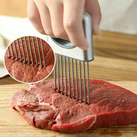 Onion Holder Slicer Vegetable Tools Tomato Cutter Stainless Steel Kitchen Gadget