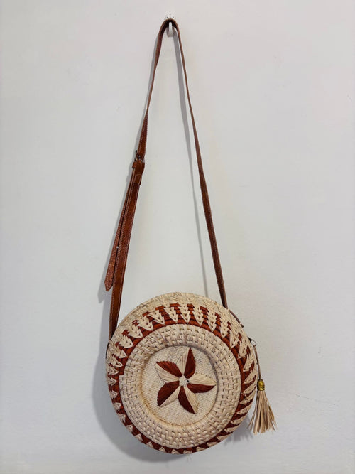 Sac rond en Raphia
