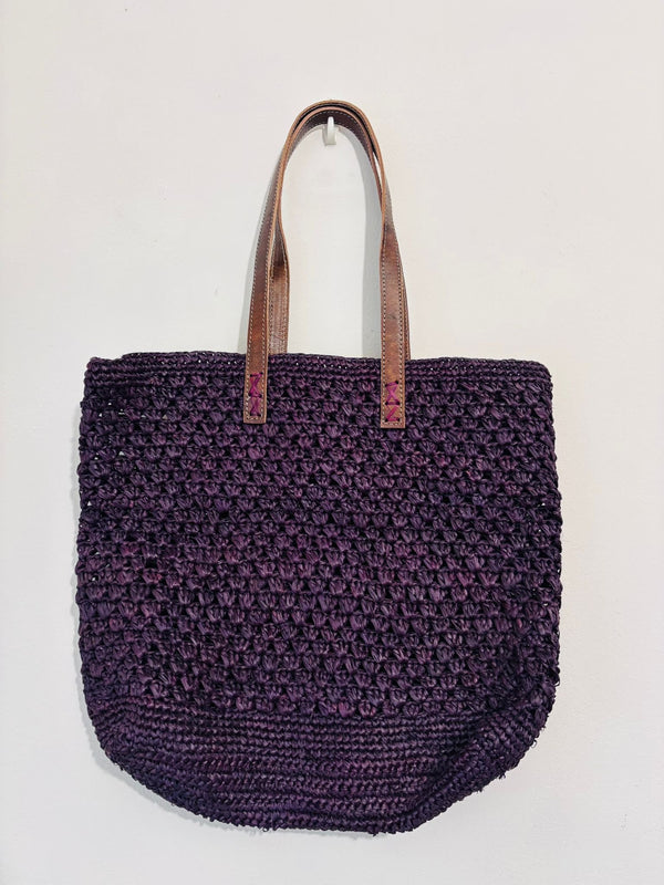 Sac fourre-tout en Raphia