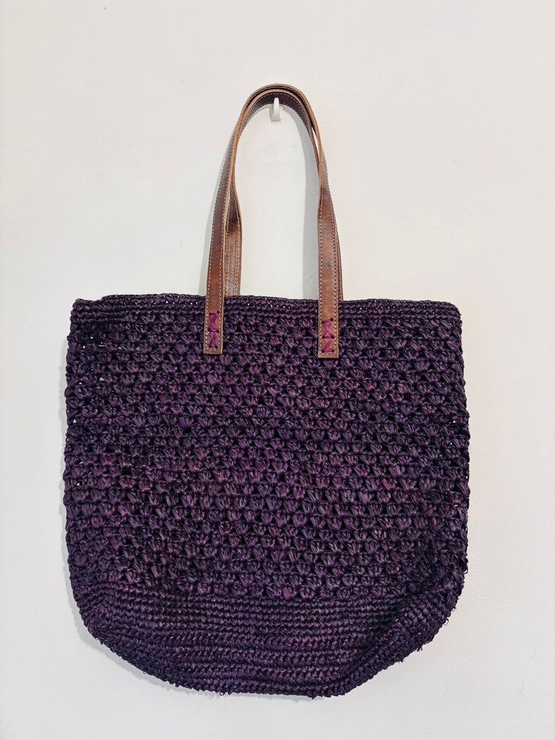 Sac fourre-tout en Raphia