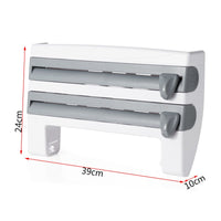 Distributeur de rouleaux cuisine 4-en-1