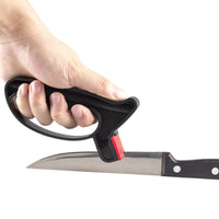 Aiguiseur de couteaux 2-en-1